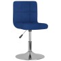 Blue fabric swivel dining chair by , dining chairs - Ref: Foro24-3087472, Price: 78,55 €, Discount: %