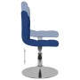 Blue fabric swivel dining chair by , dining chairs - Ref: Foro24-3087472, Price: 78,55 €, Discount: %