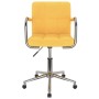 Mustard yellow fabric swivel dining chair by , dining chairs - Ref: Foro24-3088162, Price: 108,99 €, Discount: %