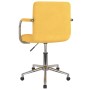 Mustard yellow fabric swivel dining chair by , dining chairs - Ref: Foro24-3088162, Price: 108,99 €, Discount: %