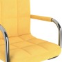 Mustard yellow fabric swivel dining chair by , dining chairs - Ref: Foro24-3088162, Price: 108,99 €, Discount: %