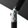 Umbrella with LED lights and anthracite gray steel pole 2x3 m by vidaXL, Umbrellas - Ref: Foro24-313788, Price: 76,34 €, Disc...