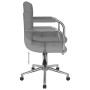 Light gray fabric swivel dining chair by , dining chairs - Ref: Foro24-3088155, Price: 95,99 €, Discount: %