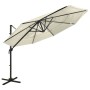 4-tier parasol with sand aluminum pole 3x3 m by vidaXL, Umbrellas - Ref: Foro24-313828, Price: 193,19 €, Discount: %