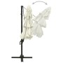 4-tier parasol with sand aluminum pole 3x3 m by vidaXL, Umbrellas - Ref: Foro24-313828, Price: 193,19 €, Discount: %