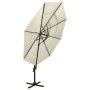 4-tier parasol with sand aluminum pole 3x3 m by vidaXL, Umbrellas - Ref: Foro24-313828, Price: 193,19 €, Discount: %