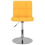 Swivel dining chairs, 2 units, yellow fabric. by , dining chairs - Ref: Foro24-334216, Price: 103,07 €, Discount: %