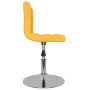 Swivel dining chairs, 2 units, yellow fabric. by , dining chairs - Ref: Foro24-334216, Price: 103,07 €, Discount: %