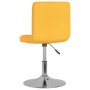 Swivel dining chairs, 2 units, yellow fabric. by , dining chairs - Ref: Foro24-334216, Price: 103,07 €, Discount: %