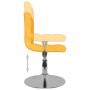 Swivel dining chairs, 2 units, yellow fabric. by , dining chairs - Ref: Foro24-334216, Price: 103,07 €, Discount: %