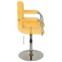 Yellow fabric kitchen stool by , Kitchen stools - Ref: Foro24-334550, Price: 79,64 €, Discount: %