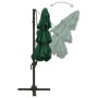 4-tier parasol with green aluminum pole 3x3 m by vidaXL, Umbrellas - Ref: Foro24-313829, Price: 193,22 €, Discount: %