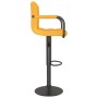 Kitchen stools 2 units fabric mustard yellow by , Kitchen stools - Ref: Foro24-334642, Price: 159,90 €, Discount: %