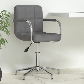 Dark gray fabric swivel office chair by , Office chairs - Ref: Foro24-334730, Price: 100,44 €, Discount: %