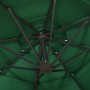 4-tier parasol with green aluminum pole 3x3 m by vidaXL, Umbrellas - Ref: Foro24-313829, Price: 193,22 €, Discount: %