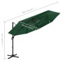 4-tier parasol with green aluminum pole 3x3 m by vidaXL, Umbrellas - Ref: Foro24-313829, Price: 193,22 €, Discount: %