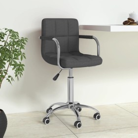 Dark gray fabric swivel office chair by , Office chairs - Ref: Foro24-334668, Price: 87,99 €, Discount: %