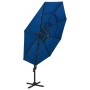 4-tier parasol with blue aluminum pole 3x3 m by vidaXL, Umbrellas - Ref: Foro24-313835, Price: 158,75 €, Discount: %