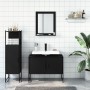 3-piece black plywood bathroom furniture set by , Bathroom furniture - Ref: Foro24-3214349, Price: 174,30 €, Discount: %