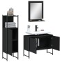 3-piece black plywood bathroom furniture set by , Bathroom furniture - Ref: Foro24-3214349, Price: 174,30 €, Discount: %