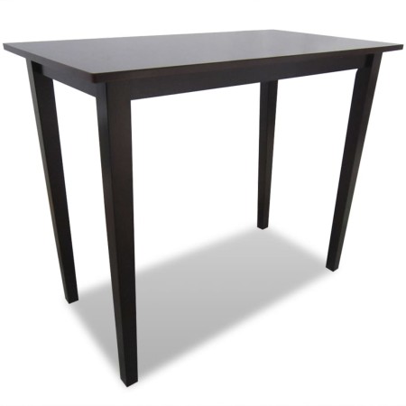 Mesa alta de madera marrón de vidaXL, Mesas de cocina y de comedor - Ref: Foro24-241703, Precio: 121,39 €, Descuento: %