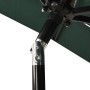 3-level umbrella with a green aluminum pole 2x2 m by vidaXL, Umbrellas - Ref: Foro24-313845, Price: 57,99 €, Discount: %