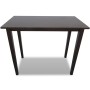 Brown wooden high table by vidaXL, Kitchen and dining tables - Ref: Foro24-241703, Price: 121,39 €, Discount: %