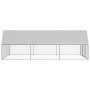 Galvanized steel chicken coop cage 3x6x2 m by , Cages and habitats for small animals - Ref: Foro24-3278809, Price: 339,74 €, ...