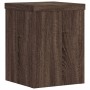 Plant stands 2 units brown oak wood 15x15x20 cm by , Pot stands - Ref: Foro24-852894, Price: 27,23 €, Discount: %