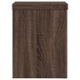 Soportes de plantas 2 uds madera marrón roble 15x15x20 cm de , Soportes para macetas - Ref: Foro24-852894, Precio: 27,23 €, D...