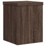 Plant stands 2 units brown oak wood 15x15x20 cm by , Pot stands - Ref: Foro24-852894, Price: 27,23 €, Discount: %