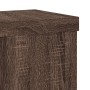 Soportes de plantas 2 uds madera marrón roble 15x15x20 cm de , Soportes para macetas - Ref: Foro24-852894, Precio: 27,23 €, D...