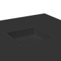 Engineered wood black coffee table 80x80x40 cm by , Coffee table - Ref: Foro24-853174, Price: 82,99 €, Discount: %