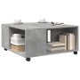 Mesa de centro madera de ingeniería gris hormigón 80x80x40 cm de , Mesas de centro - Ref: Foro24-853176, Precio: 80,16 €, Des...