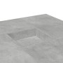 Mesa de centro madera de ingeniería gris hormigón 80x80x40 cm de , Mesas de centro - Ref: Foro24-853176, Precio: 80,16 €, Des...