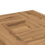 Engineered wood oak artisan coffee table 80x80x40 cm by , Coffee table - Ref: Foro24-853181, Price: 80,16 €, Discount: %