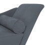 Dark gray velvet daybed sofa with cushions by , Daybeds - Ref: Foro24-4007589, Price: 125,77 €, Discount: %