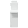 Wall shelves 2 units plywood white 38x12x38 cm by , Shelves and shelves - Ref: Foro24-853245, Price: 23,33 €, Discount: %