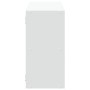 Engineered white wood wall shelf 100x25x50 cm by , Shelves and shelves - Ref: Foro24-853272, Price: 47,50 €, Discount: %