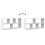 Engineered white wood wall shelf 100x25x50 cm by , Shelves and shelves - Ref: Foro24-853272, Price: 47,50 €, Discount: %