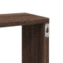 Engineered wood brown oak wall shelf 167.5x18x68 cm by , Shelves and shelves - Ref: Foro24-853323, Price: 44,53 €, Discount: %