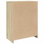 Armario de baño madera contrachapada roble Sonoma 60x33x80 cm de , Muebles de baño - Ref: Foro24-849645, Precio: 64,66 €, Des...