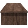 Braune Eichenholz-Ingenieur-Holz-Bildschirmstütze 100x27x15 cm von , Computersockel und -erhöhungen - Ref: Foro24-854712, Pre...