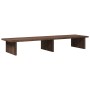 Braune Eichenholz-Ingenieur-Holz-Bildschirmstütze 100x27x15 cm von , Computersockel und -erhöhungen - Ref: Foro24-854712, Pre...