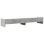 Monitor stand made of gray concrete engineered wood, measuring 100x24x16 cm. by , Computer bases and risers - Ref: Foro24-854...