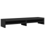 Soporte de monitor madera ingeniería negro 100x24x16 cm de , Bases y elevadores para ordenadores - Ref: Foro24-854725, Precio...