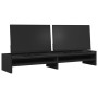 Soporte de monitor madera ingeniería negro 100x24x16 cm de , Bases y elevadores para ordenadores - Ref: Foro24-854725, Precio...