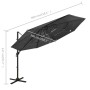 4-level umbrella with anthracite aluminum post 3x3 m by vidaXL, Umbrellas - Ref: Foro24-313830, Price: 193,13 €, Discount: %