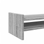 Soporte de pantalla madera ingeniería gris Sonoma 100x27x20 cm de , Bases y elevadores para ordenadores - Ref: Foro24-854792,...