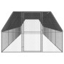 Jaula gallinero de acero galvanizado 3x12x2 m de , Jaulas y habitáculos para animales pequeños - Ref: Foro24-3278812, Precio:...